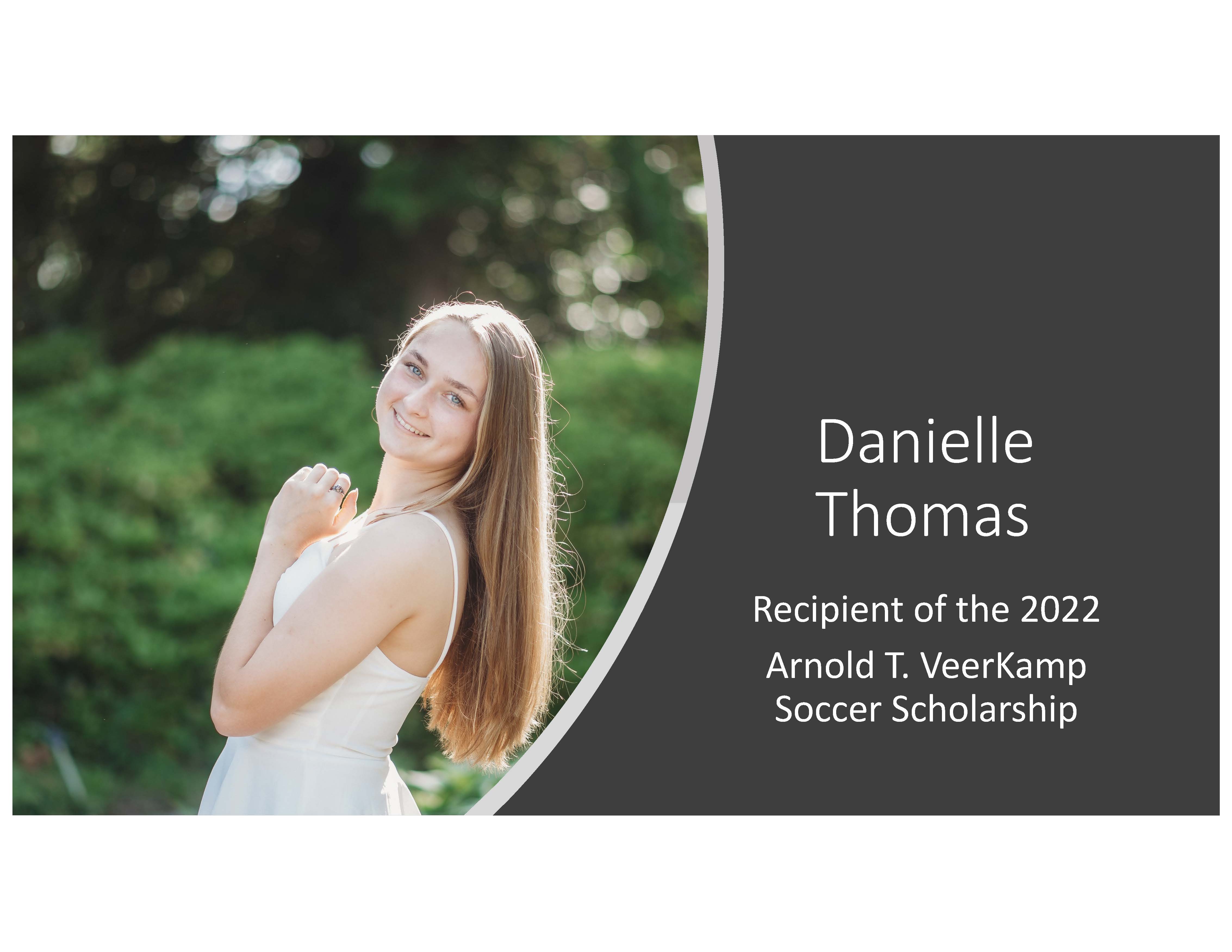2022 Arnold T. Veerkamp Soccer Scholarship